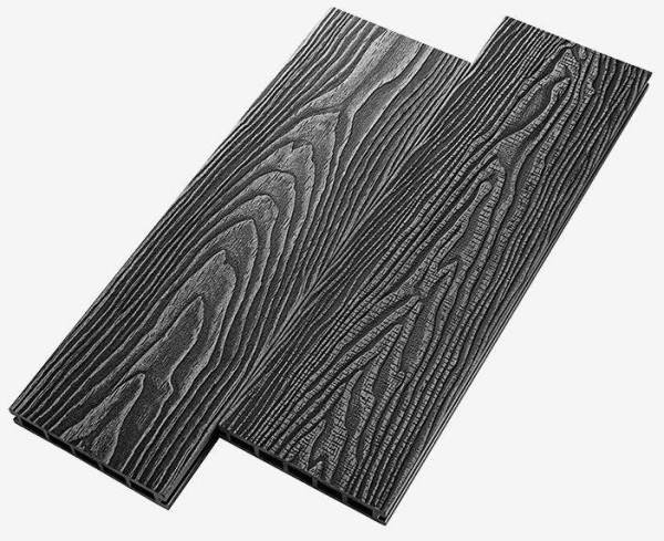 Террасная доска из ДПК RusDecking Unodeck Vintage - Графит купить в Волгограде