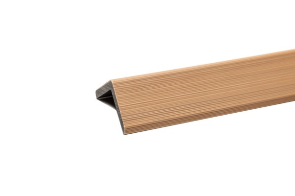 Уголок торцевой Ecodecking Скай коэкструзия 45х45х3000 Бук купить в Волгограде