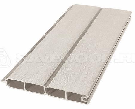 Заборный профиль из ДПК Savewood SW Agger матовый бежевый купить в Волгограде